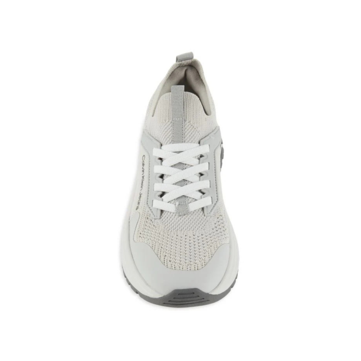 Calvin Klein Ariany Textured Low Top Slip On Sneakers - GRY