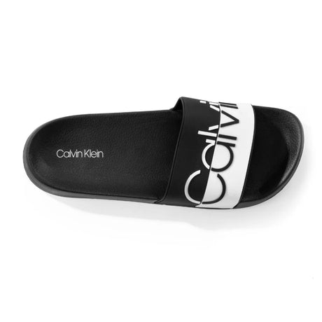 Calvin Klein Aries Slippers - BLKWHT