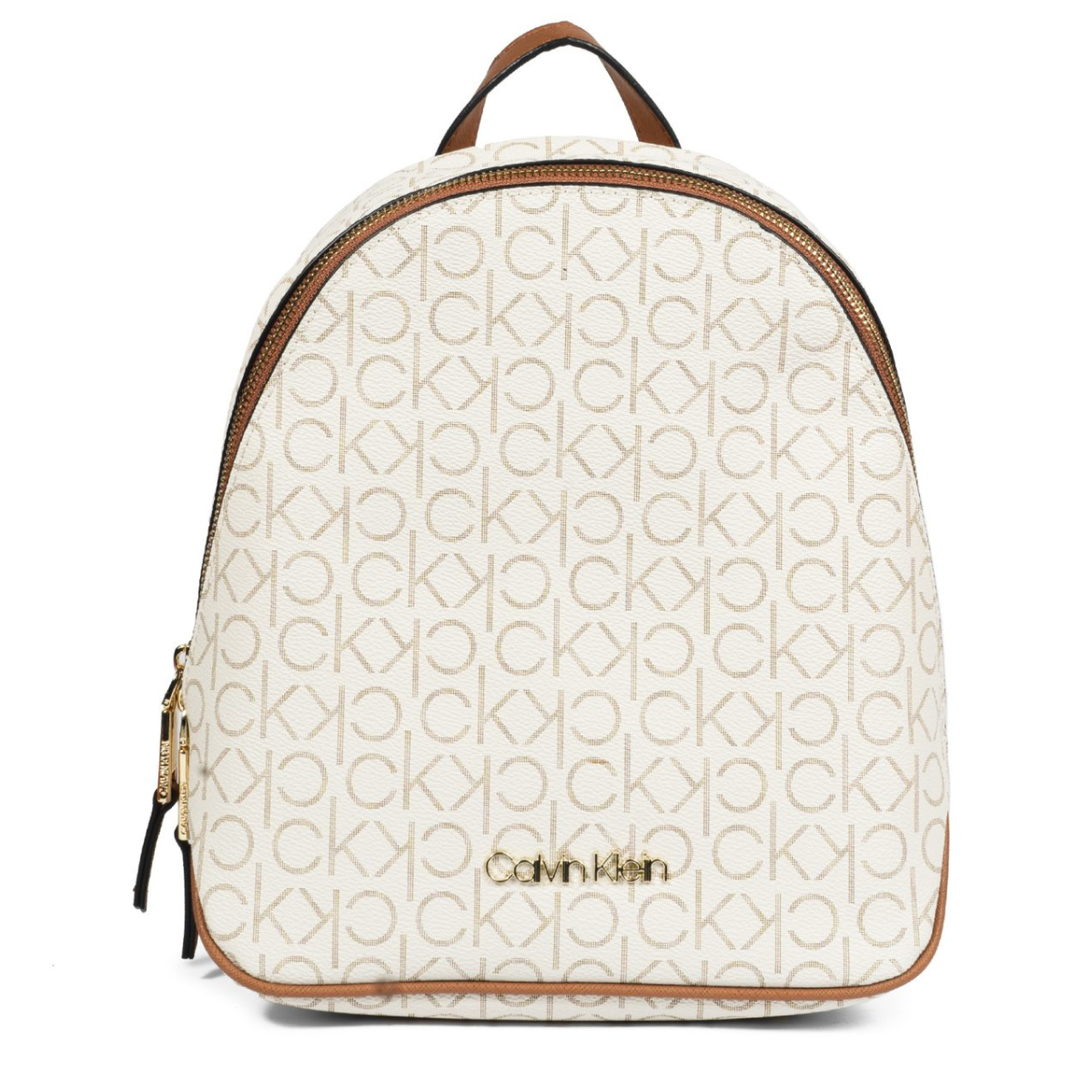 Calvin Klein Backbag CK MONO BACKPACK - WHTBRN - White-Brown