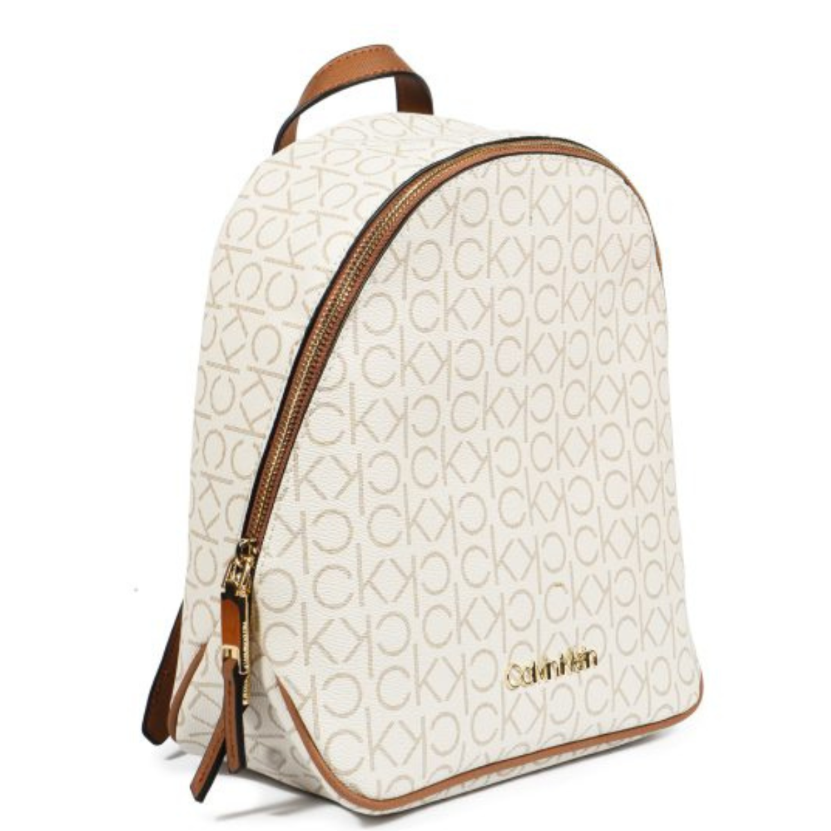 Calvin Klein Backbag CK MONO BACKPACK - WHTBRN - White-Brown