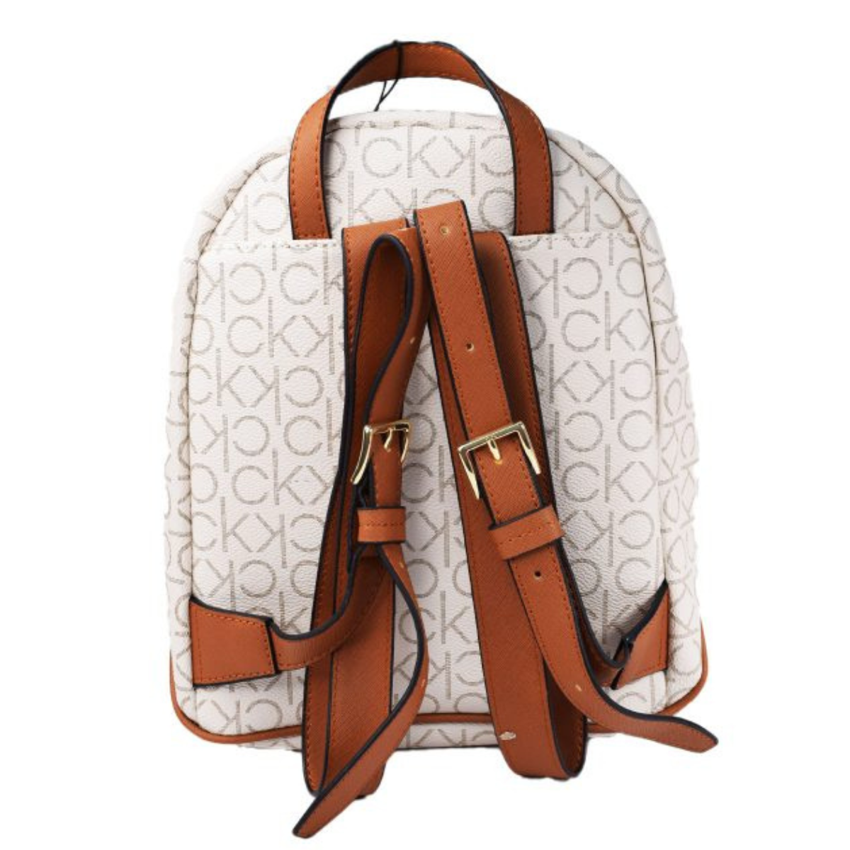 Calvin Klein Backbag CK MONO BACKPACK - WHTBRN - White-Brown
