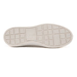 Calvin Klein Basket Cups Lace Up Logo Tape Sneakers Women - GRY