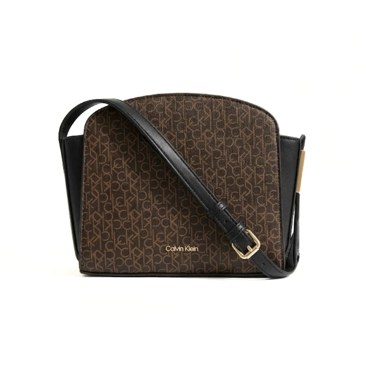 Calvin Klein BISHOP Triple Compartment Crossbody Women - BRN - Brown