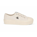Calvin Klein Brinle Lace-Up Casual Platform Women - OFFWHT - Off White / 36 / M