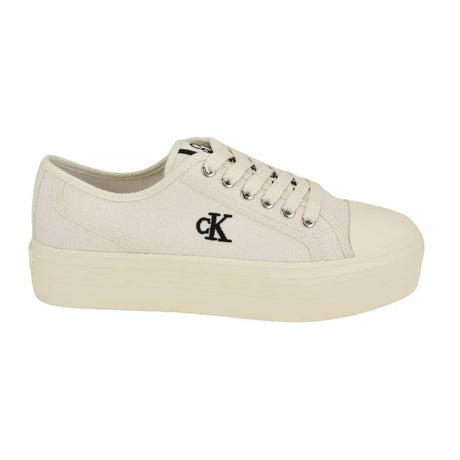 Calvin Klein Brinle Lace-Up Casual Platform Women - OFFWHT