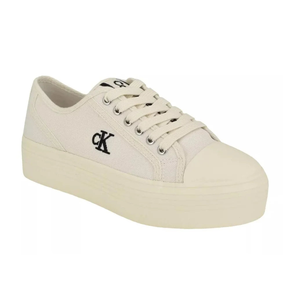 Calvin Klein Brinle Lace-Up Casual Platform Women - OFFWHT