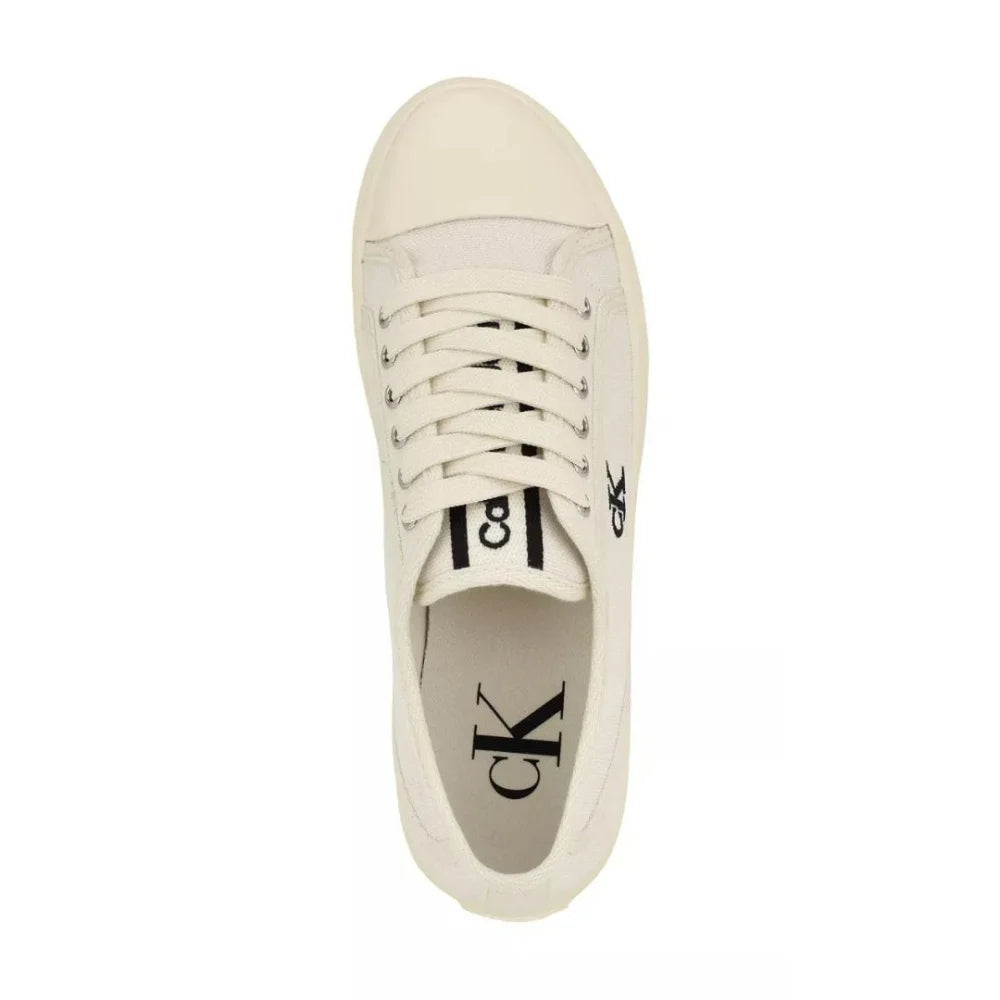 Calvin Klein Brinle Lace-Up Casual Platform Women - OFFWHT