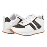 Calvin Klein Carlla Sneakers Women - WHTBRN - White/ Brown / 36 / M