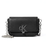 Calvin Klein Chain Shoulder Bag Women - BLK - Black