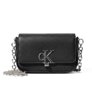 Calvin Klein Chain Shoulder Bag Women - BLK - Black