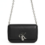 Calvin Klein Chain Shoulder Bag Women - BLK - Black