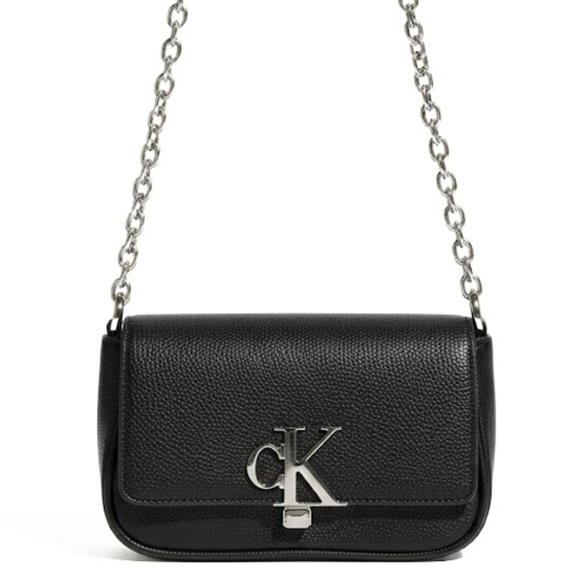 Calvin Klein Chain Shoulder Bag Women - BLK - Black