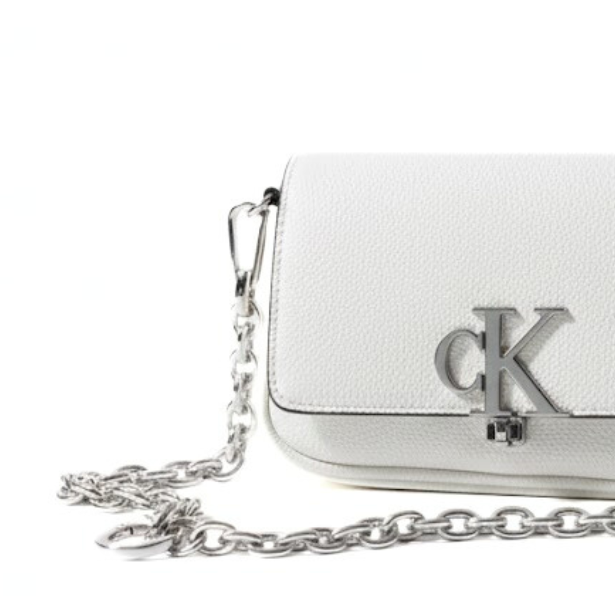Calvin Klein Chain Shoulder Bag Women - WHT - White
