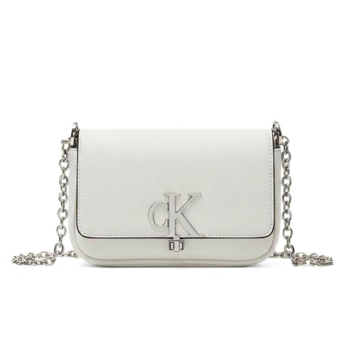 Calvin Klein Chain Shoulder Bag Women - WHT - White