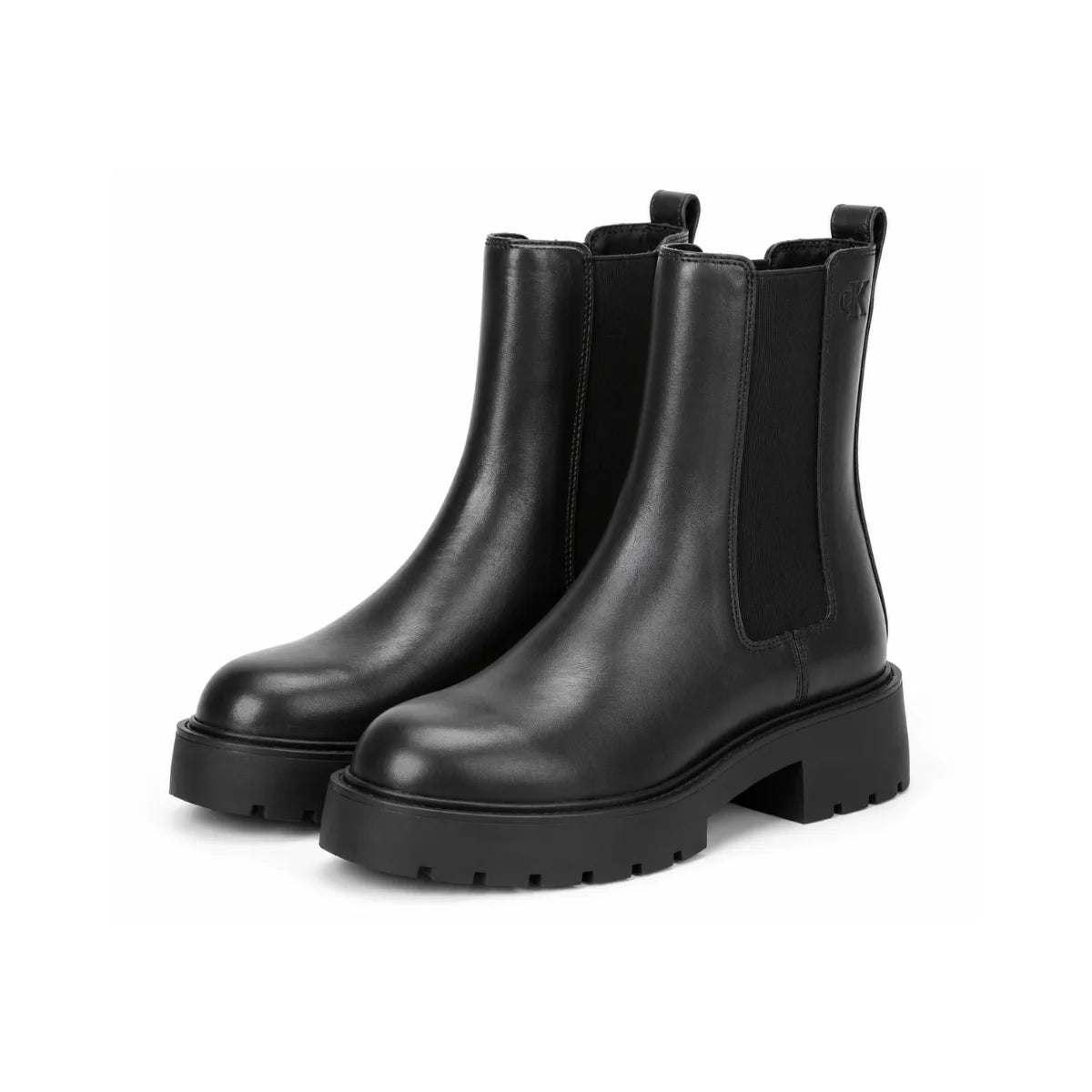 Calvin Klein CHUNKY MID CHELSEA BOOT Women - BLK - Black / 36