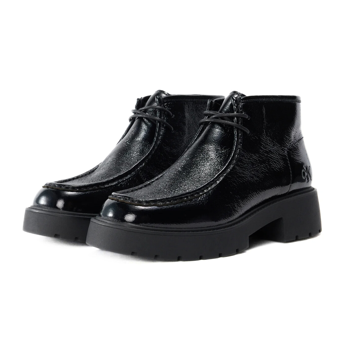 Calvin Klein Chunky Wallabee Boots Women - BLK - Black / 37