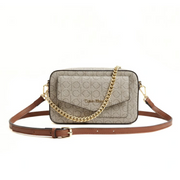 Calvin Klein Ck Mono Camerabag Crossovers Shoulder Bag Women - BEG - Beige