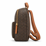 Calvin Klein CK Monogram Mini Backpack Bag Women - DGN - Dark Green