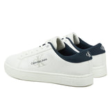 Calvin Klein Classic Cupsole Low Laceup LTH YM0YM00864-WHTNVY