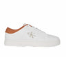 Calvin Klein Classic Cupsole Low Laceup LTH YM0YM00864-WHTSTN - 44 / White