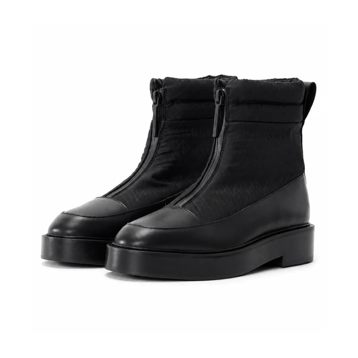 Calvin Klein CONCAVE ankle boot zipper - BLK - Black / 36