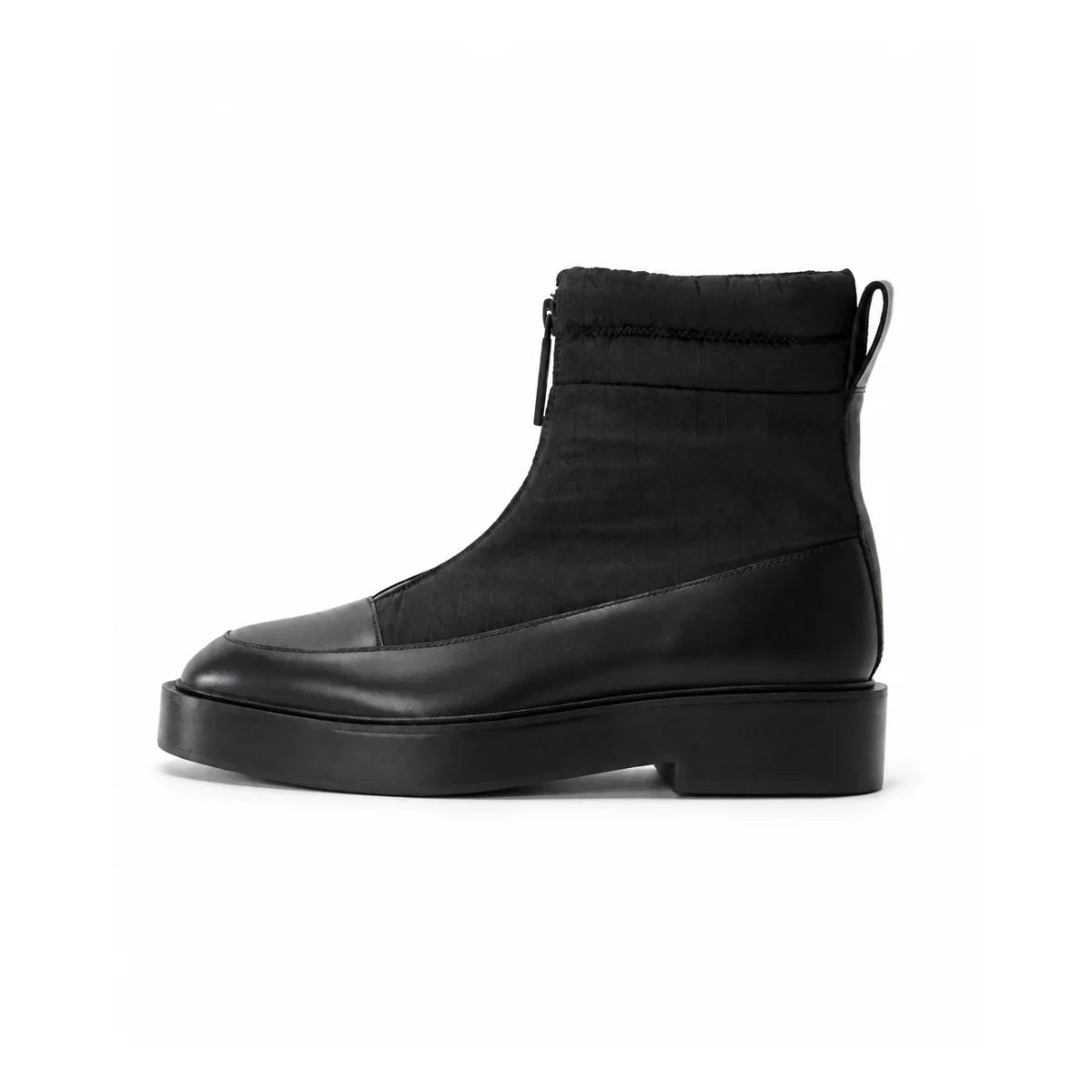 Calvin Klein CONCAVE ankle boot zipper - BLK