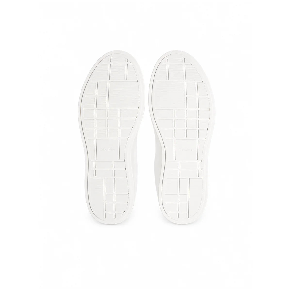Calvin Klein Cupsole Lace Up Leather Sneakers Women HW0HW02400 - BEG