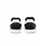 Calvin Klein Cupsole Lace Up Leather Sneakers Women HW0HW02435 - BLKWHT