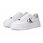 Calvin Klein Dabria Sneakers Women - WHTBEG - White/ Beige / 35
