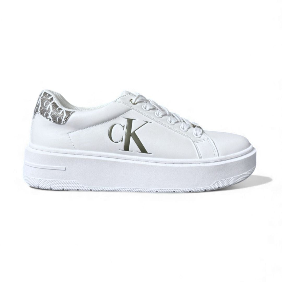 Calvin Klein Dabria Sneakers Women - WHTGRY - White-Gray / 36