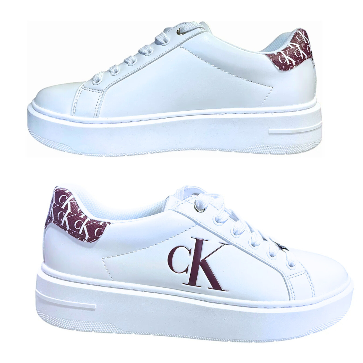 Calvin Klein Dabria Sneakers Women - WHTRED