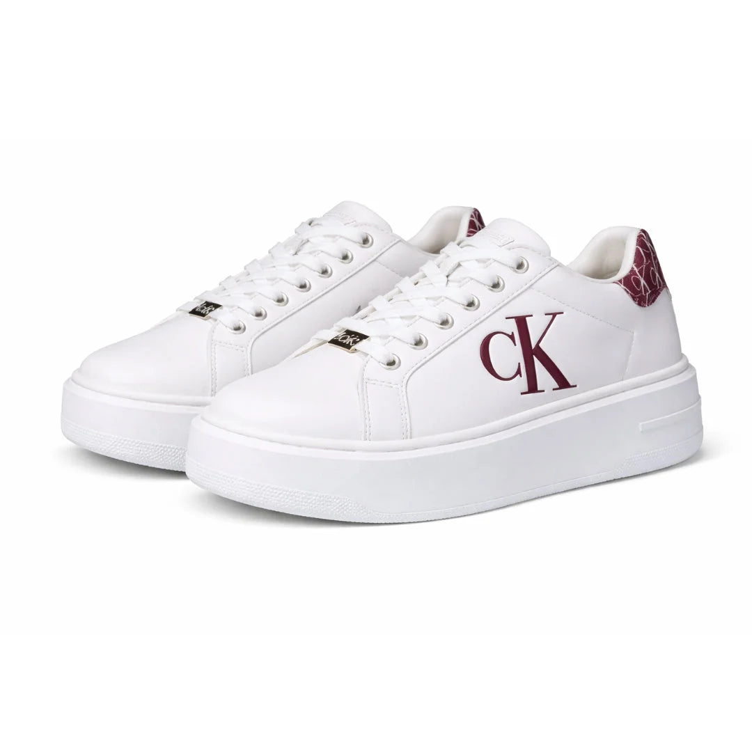 Calvin Klein Dabria Sneakers Women - WHTRED - White-Red / 36