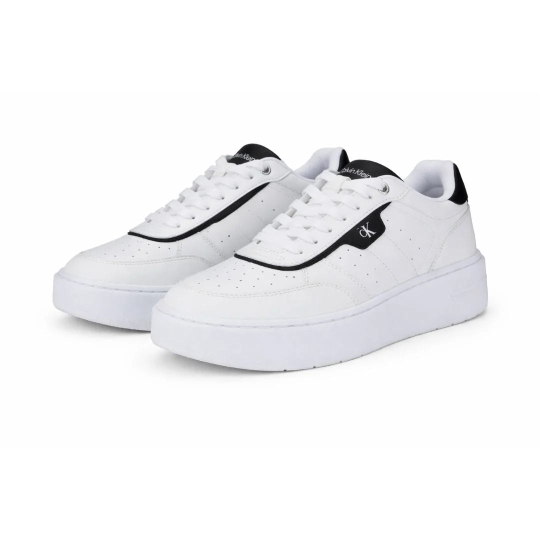 Calvin Klein Domeni Lace-up Sneakers Women-WHT - White / 36.5