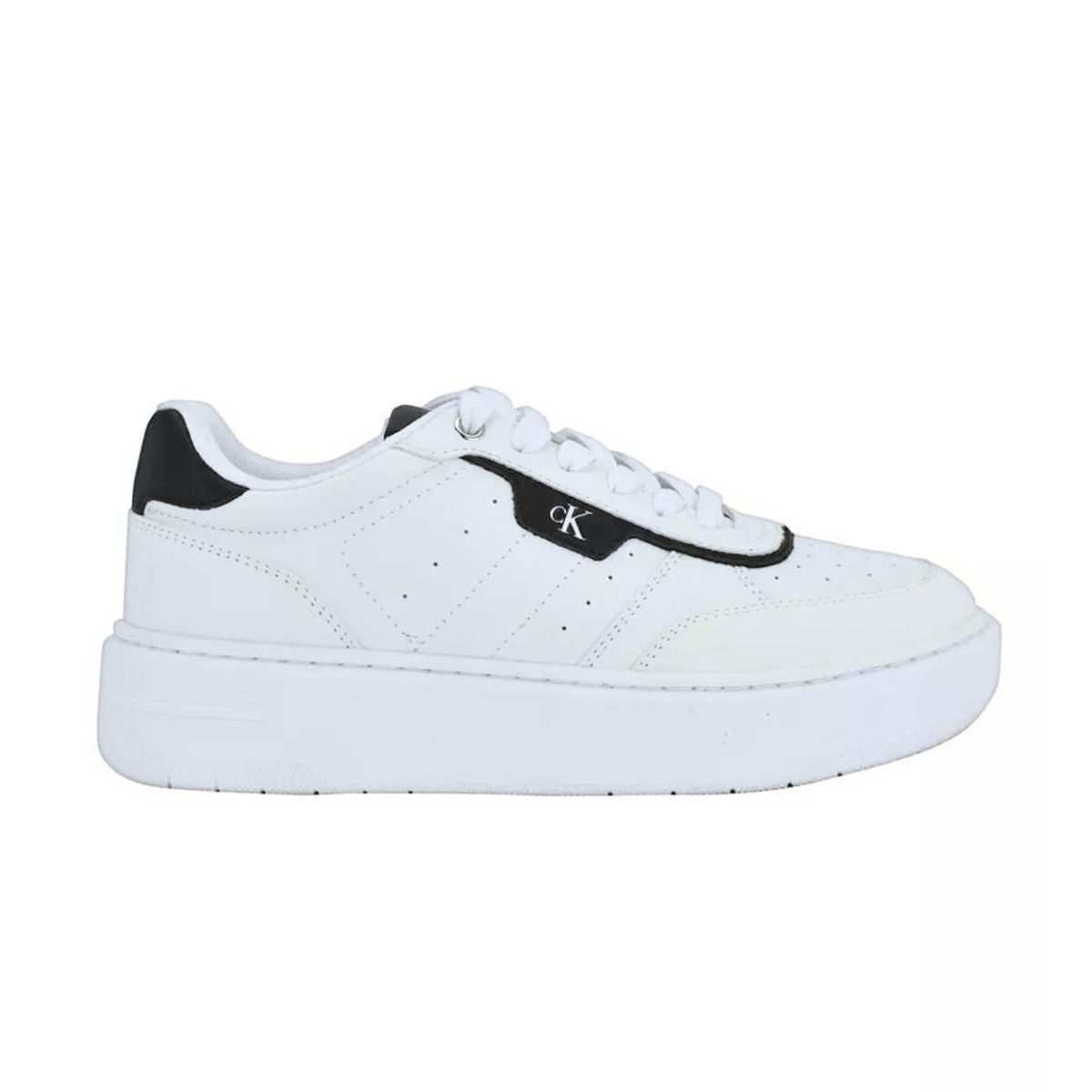 Calvin Klein Domeni Lace-up Sneakers Women-WHT - White / 36.5