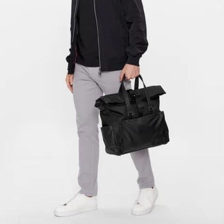 Calvin Klein Elevated Messenger Tote K50K510520- BLK - Black - Bags