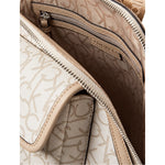Calvin Klein Enya Signature Backpack Bags - OFFWHT - Off White