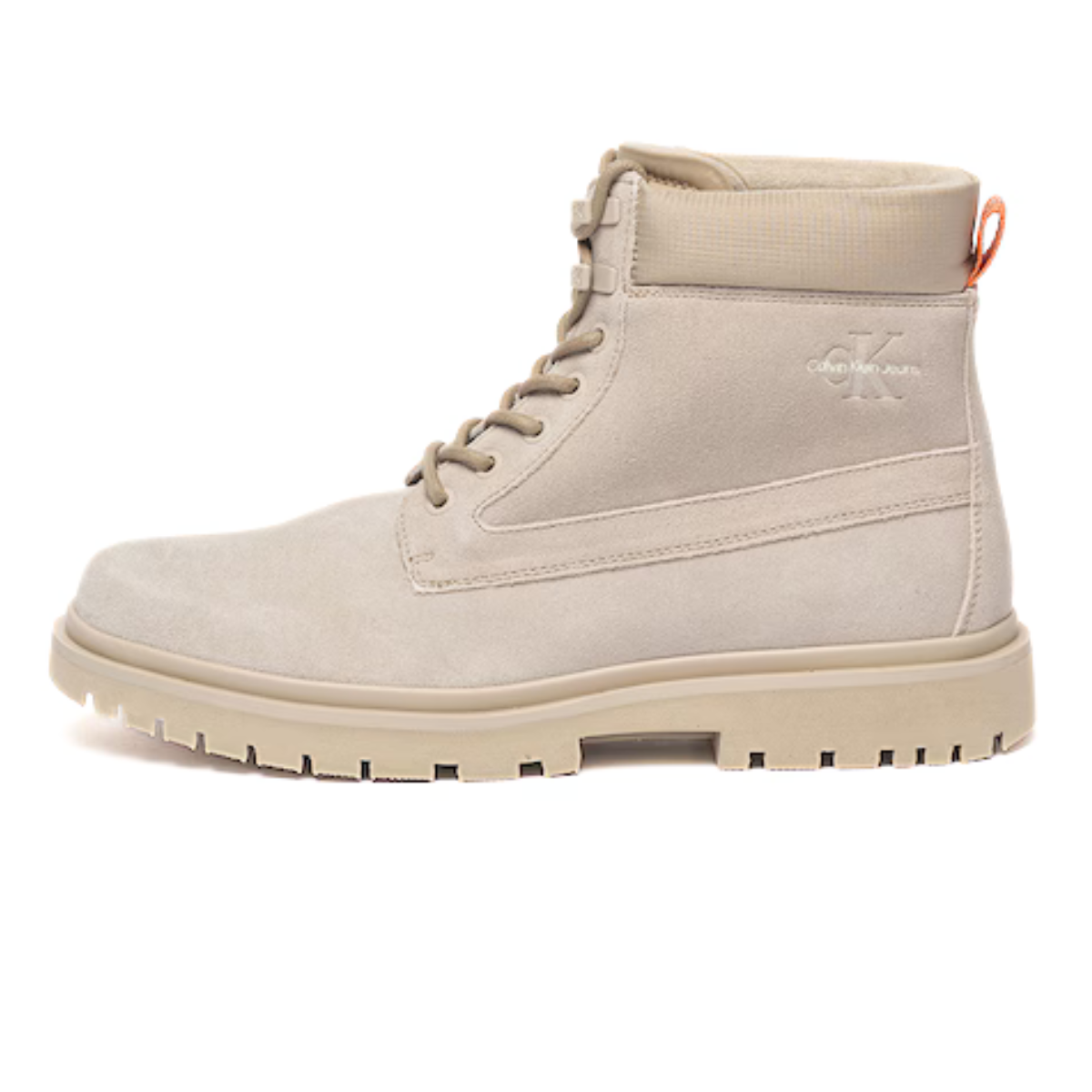 Calvin Klein Eva Lace-Up Ankle Boots Men - BEG