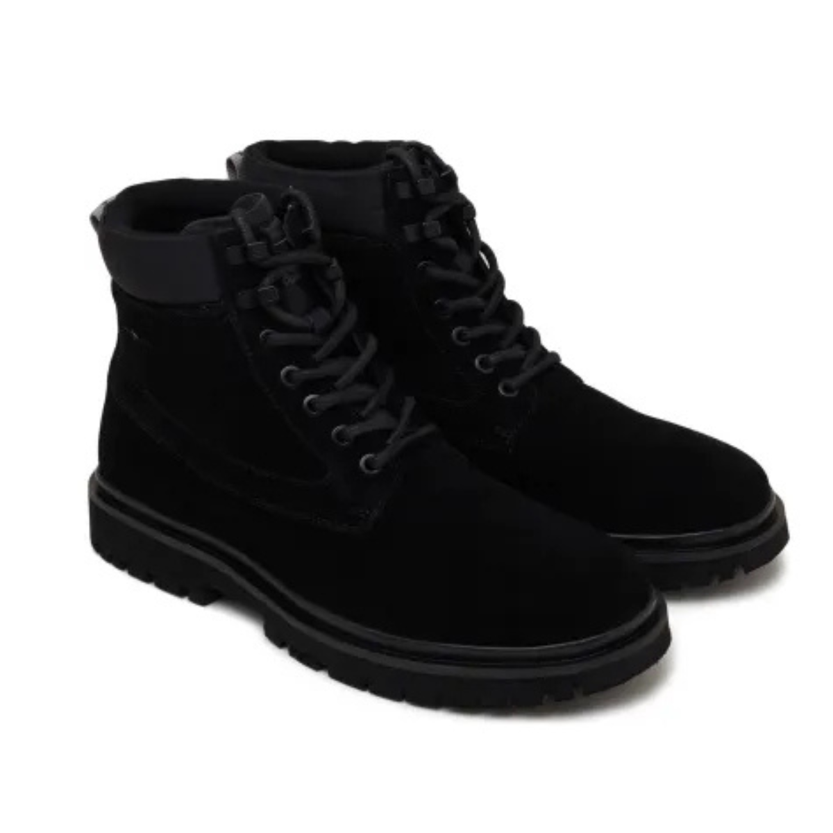 Calvin Klein Eva Lace-Up Ankle Boots Men - BLK