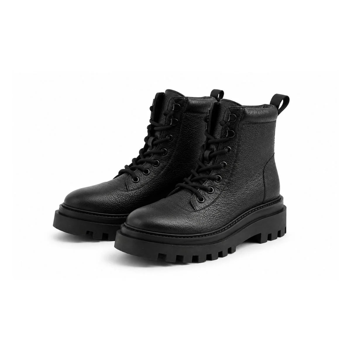 Calvin Klein Eva Lace-Up Ankle Boots Women - BLK - Black / 36