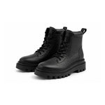 Calvin Klein Eva Lace-Up Ankle Boots Women - BLK - Black / 36