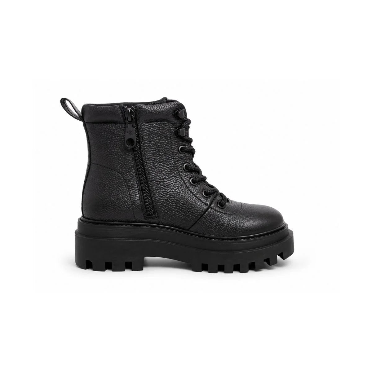 Calvin Klein Eva Lace-Up Ankle Boots Women - BLK