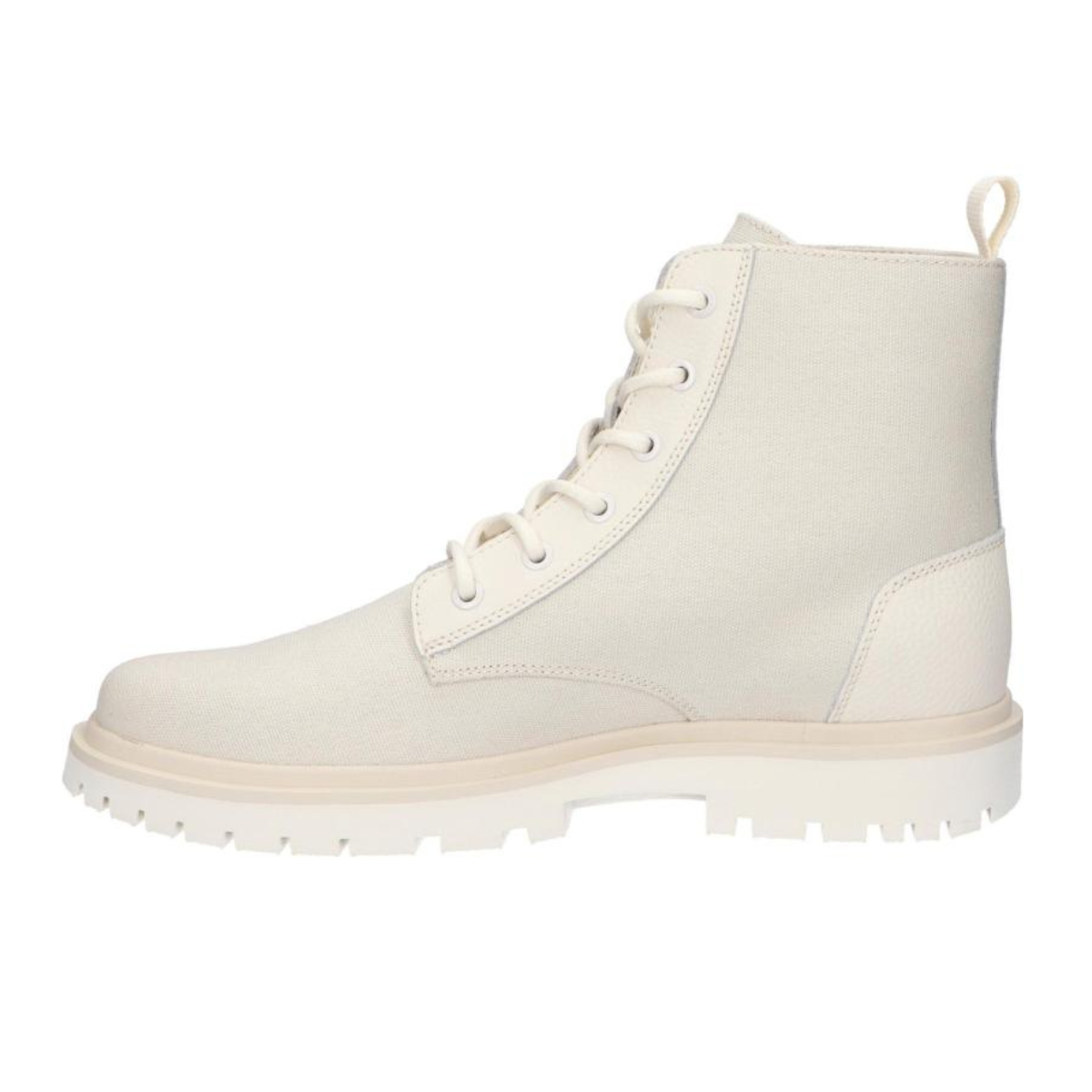 Calvin Klein Eva Lace-Up MIX MID Boots Men - BEG