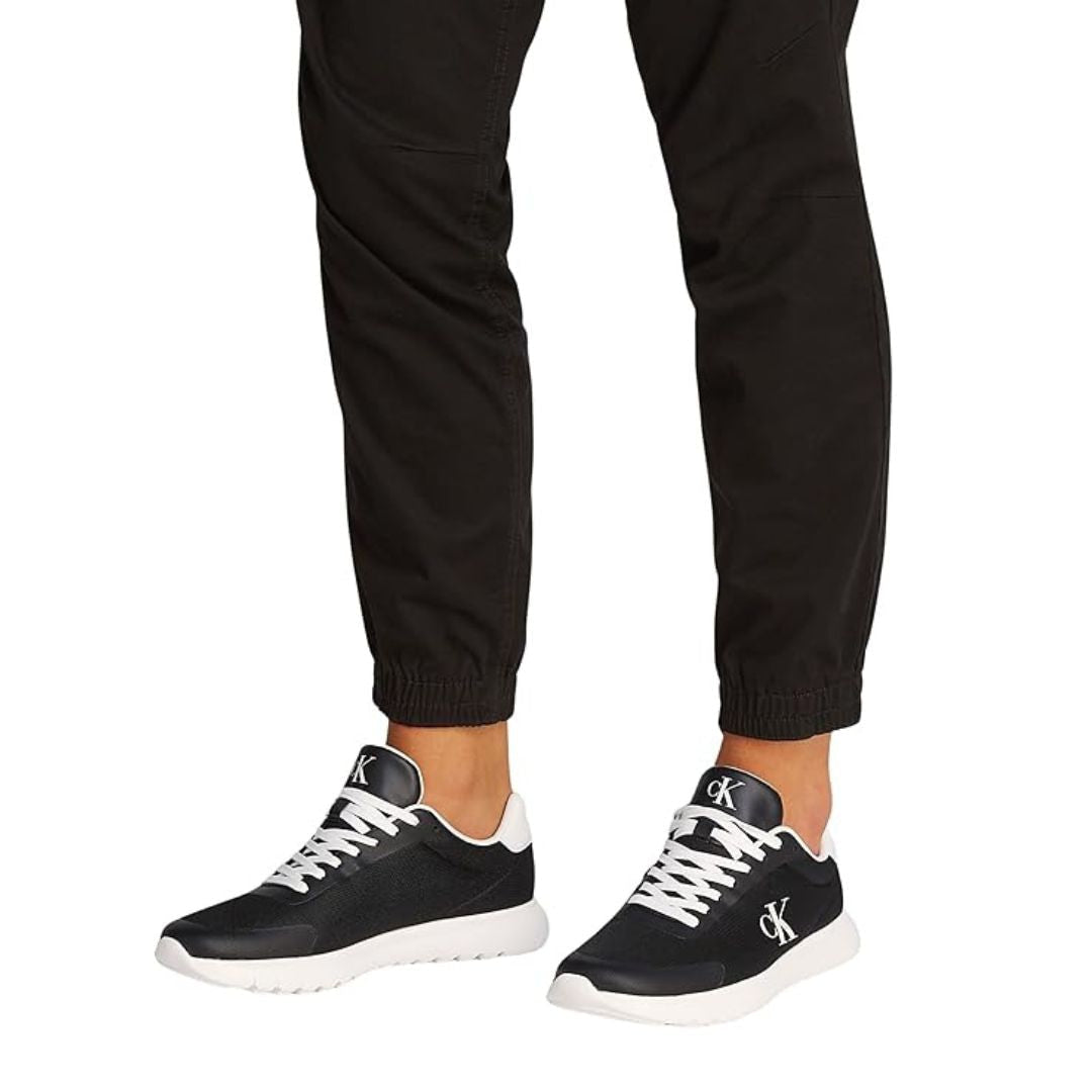 Calvin Klein Eva Mesh Runner Trainers YM0YM01264-BLK - 46 / Black