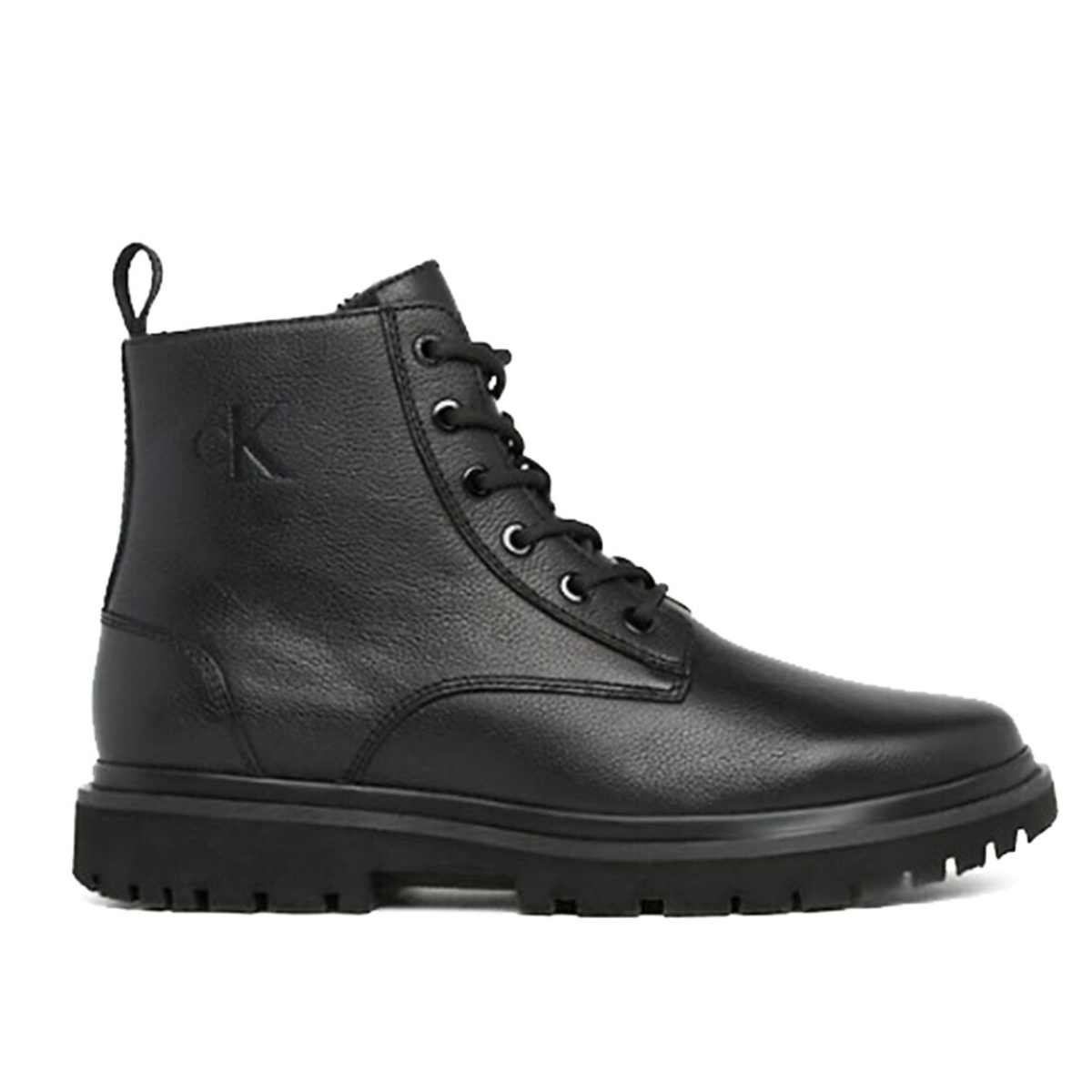 Calvin Klein EVA MID LACEUP BOOT - BLK