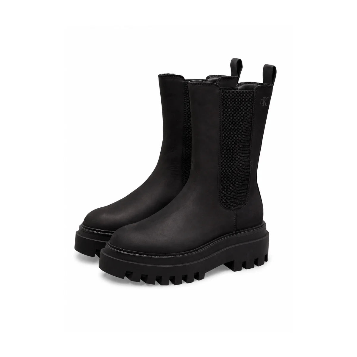 Calvin Klein FLATFORM BOOTS Women - BLK - Black / 38