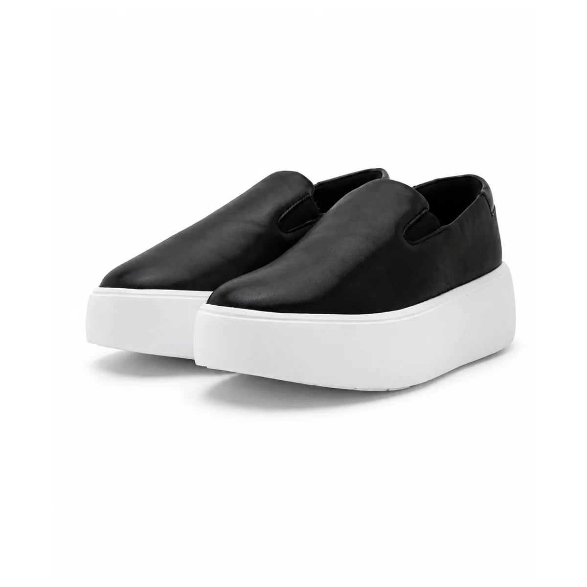 Calvin Klein Flatform Laceup Derby Mg Mtl - BLK