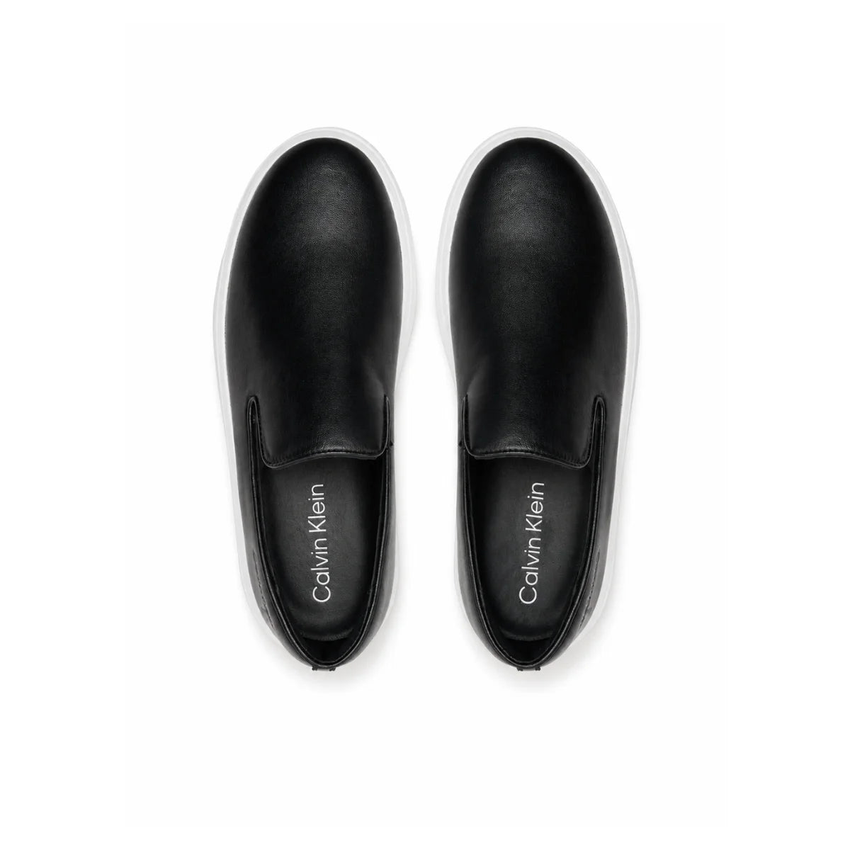 Calvin Klein Flatform Laceup Derby Mg Mtl - BLK