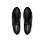 Calvin Klein Flatform Laceup Derby Mg Mtl - BLK