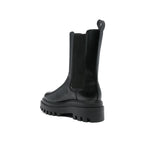 Calvin Klein FLATFORM LEATHER BOOTS Women - BLK