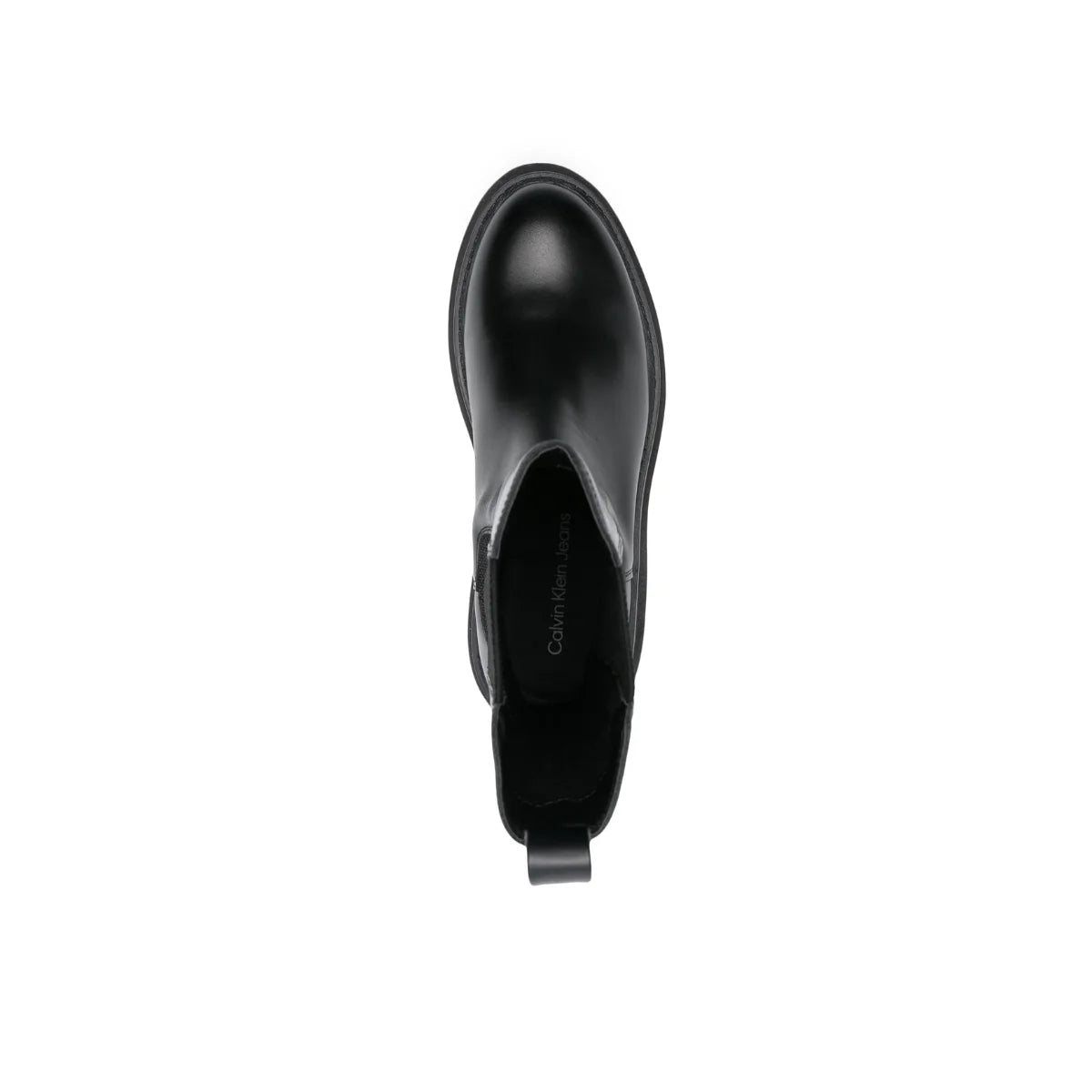 Calvin Klein FLATFORM LEATHER BOOTS Women - BLK